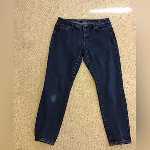 MICHAEL KORS WOMENS JEANS SZ 10 LIGHT PUCKERING GUC